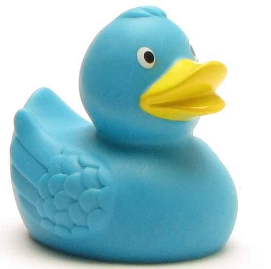 Rubber Duck Emily light blue - rubber duck