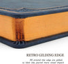 Victoria's Journals Vintage Style Diary Vegan Leather (Navy)