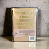 Banksy A5 Street Journal + Stencil - You Don't need...