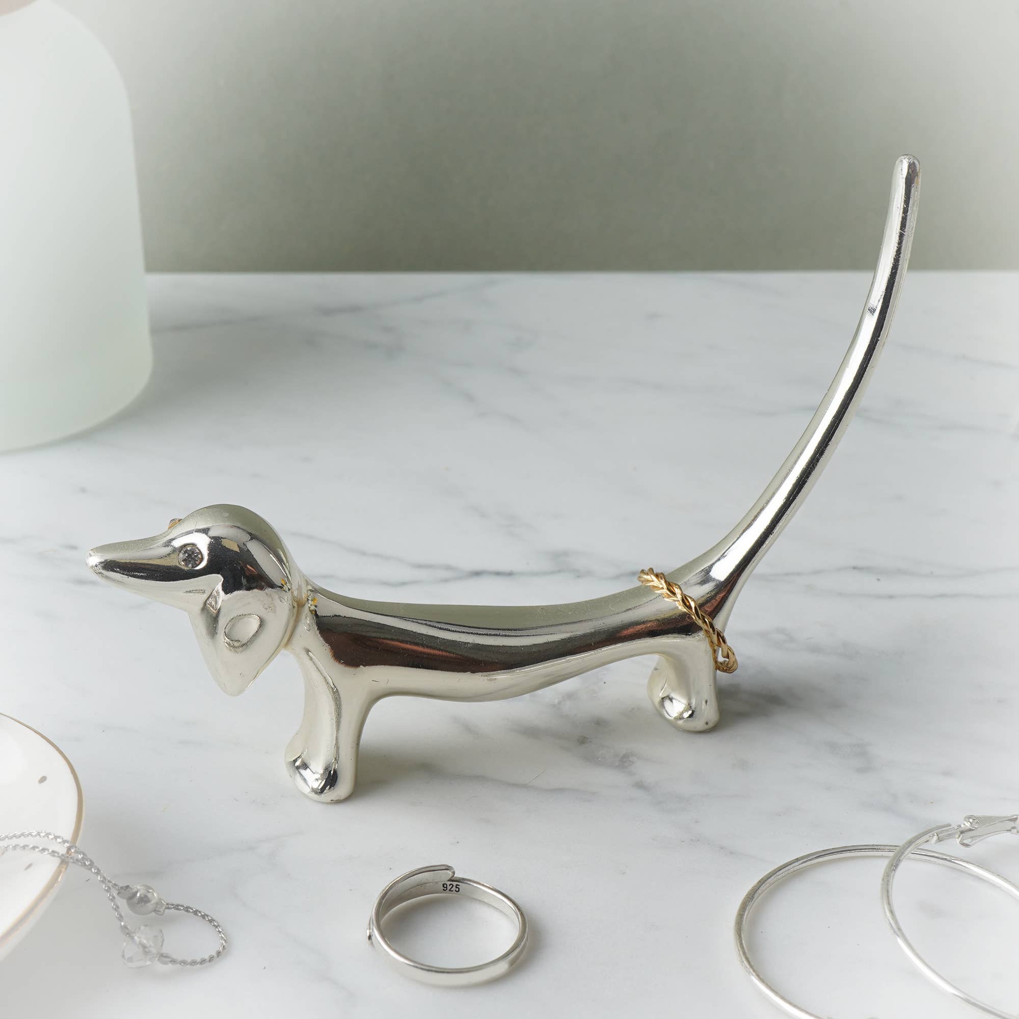 Sausage Dog Ring Holder