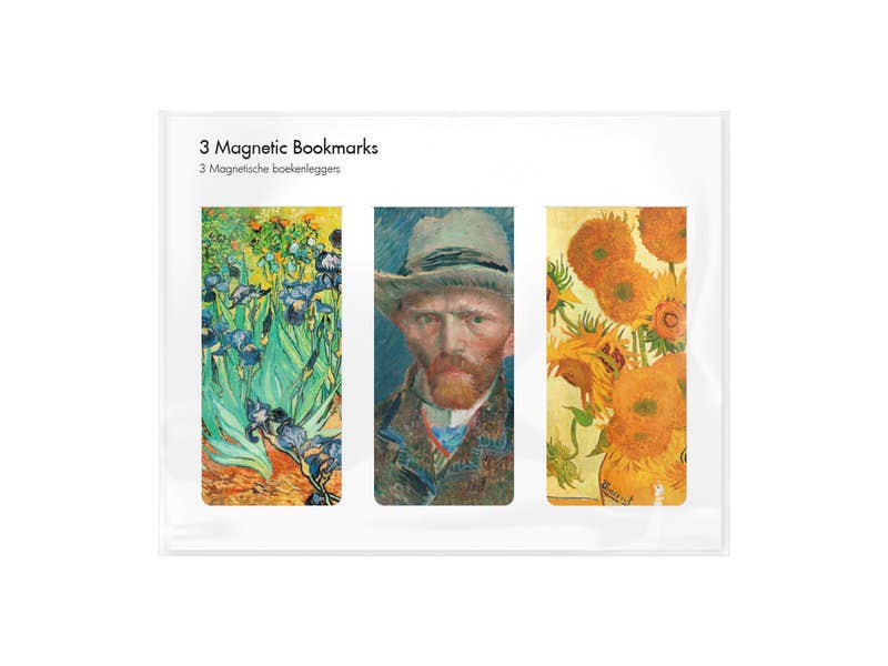 Set of 3, Magnetic bookmark, Vincent van Gogh 2