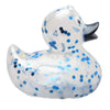 Blue glitter rubber duck - rubber duck