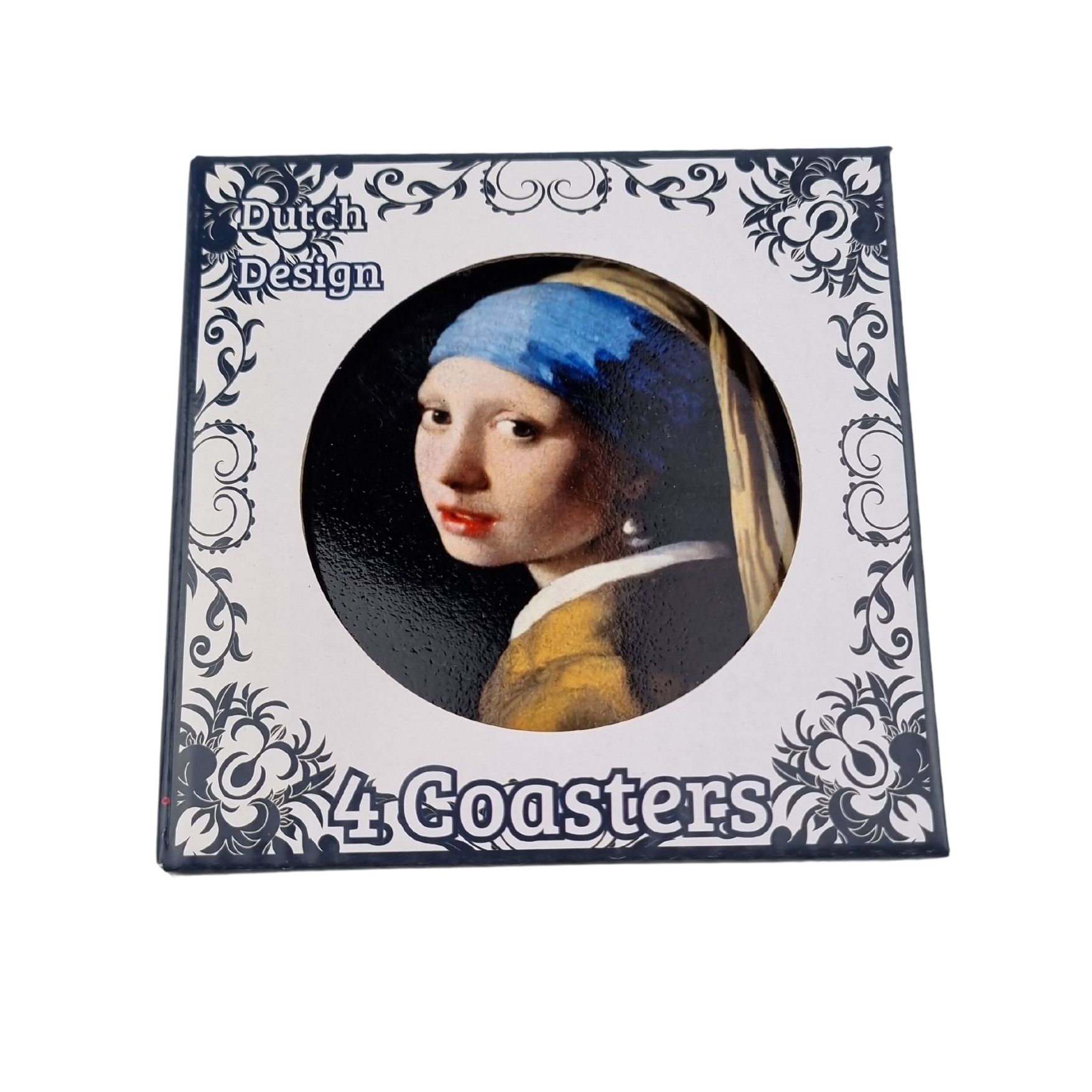 Johannes Vermeer 4-Pack Coasters