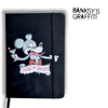 Banksy A5 Notebook - Mickey Living the Dream