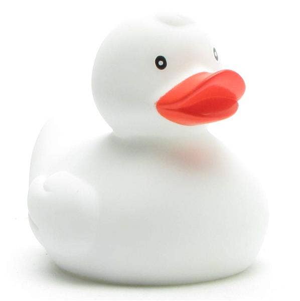 Rubber duck Inga (white) - rubber duck