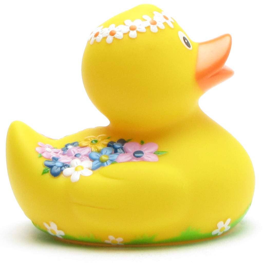 Rubber duck flower design - rubber duck