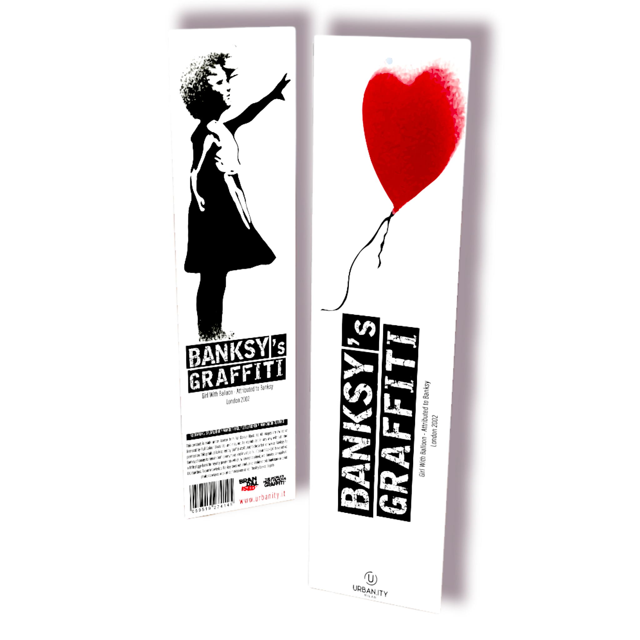 Banksy Bookmark “Soft-Touch - Girl With Balloon