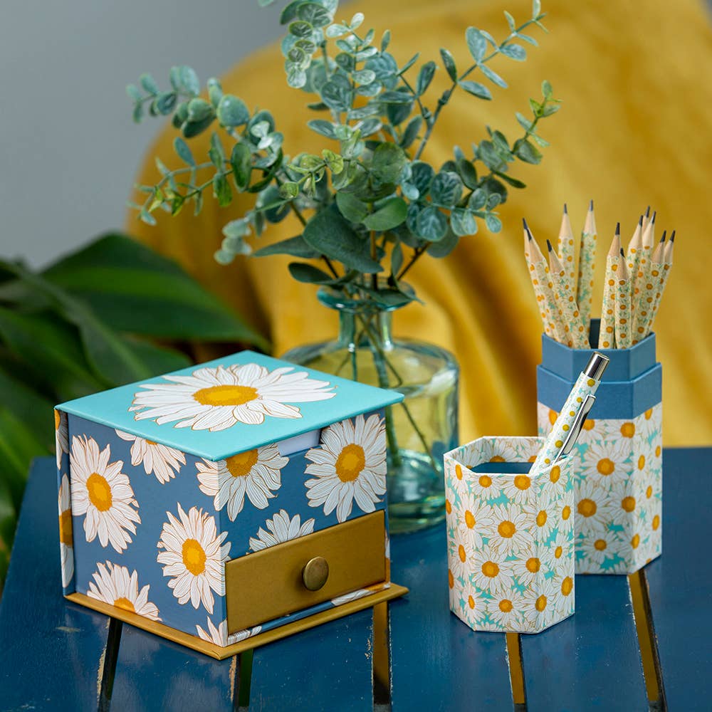 Pencil Set - Hazy Daisies