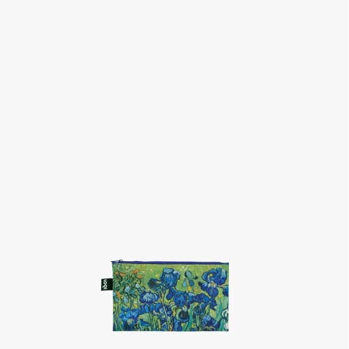 Vincent Van Gogh Inspired Women's Pouch: Irises & Wheatfield