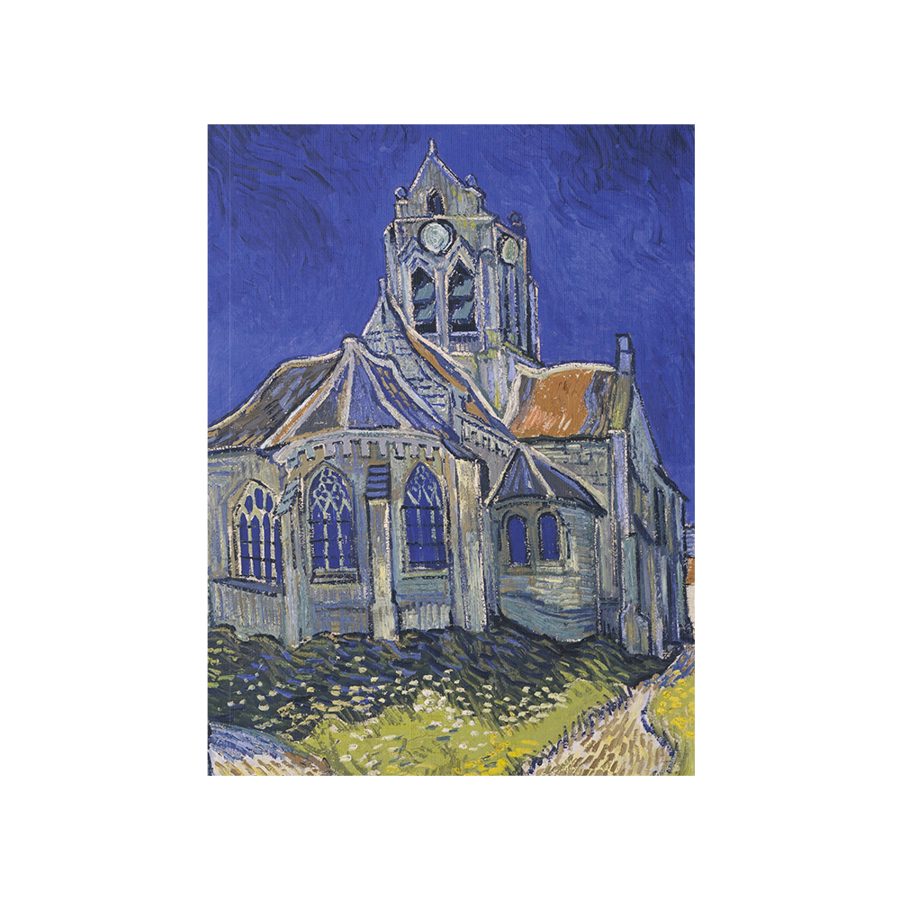 Artist Journal sketchbook, Van Gogh, Church in Auvers