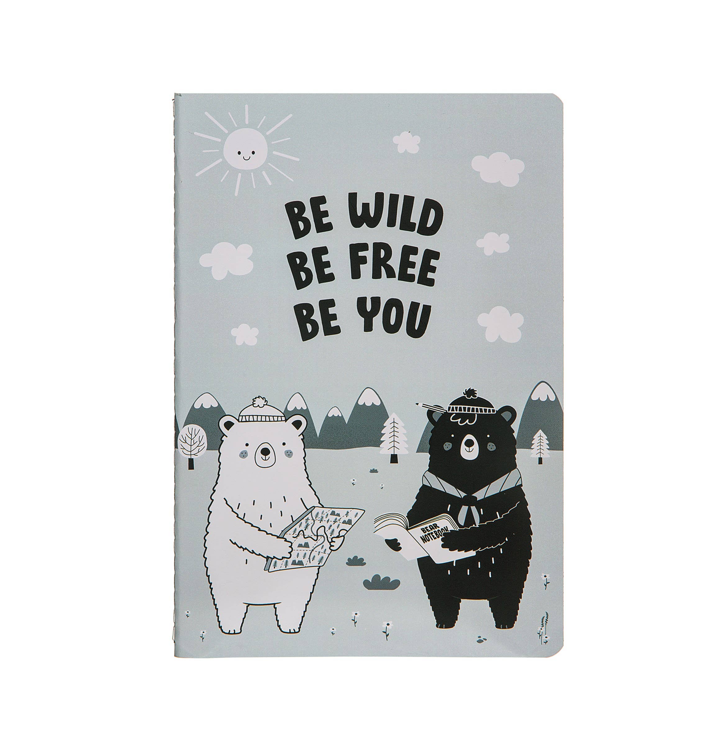 Bear Adventure A5 Notebook