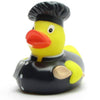 Cook bath duck - black - rubber duck