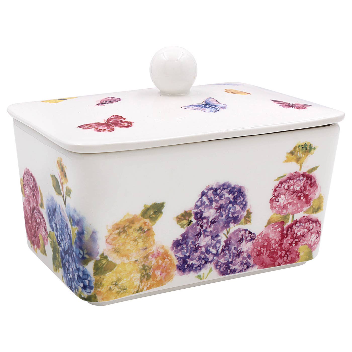 Butterfly Blossom Butter Dish