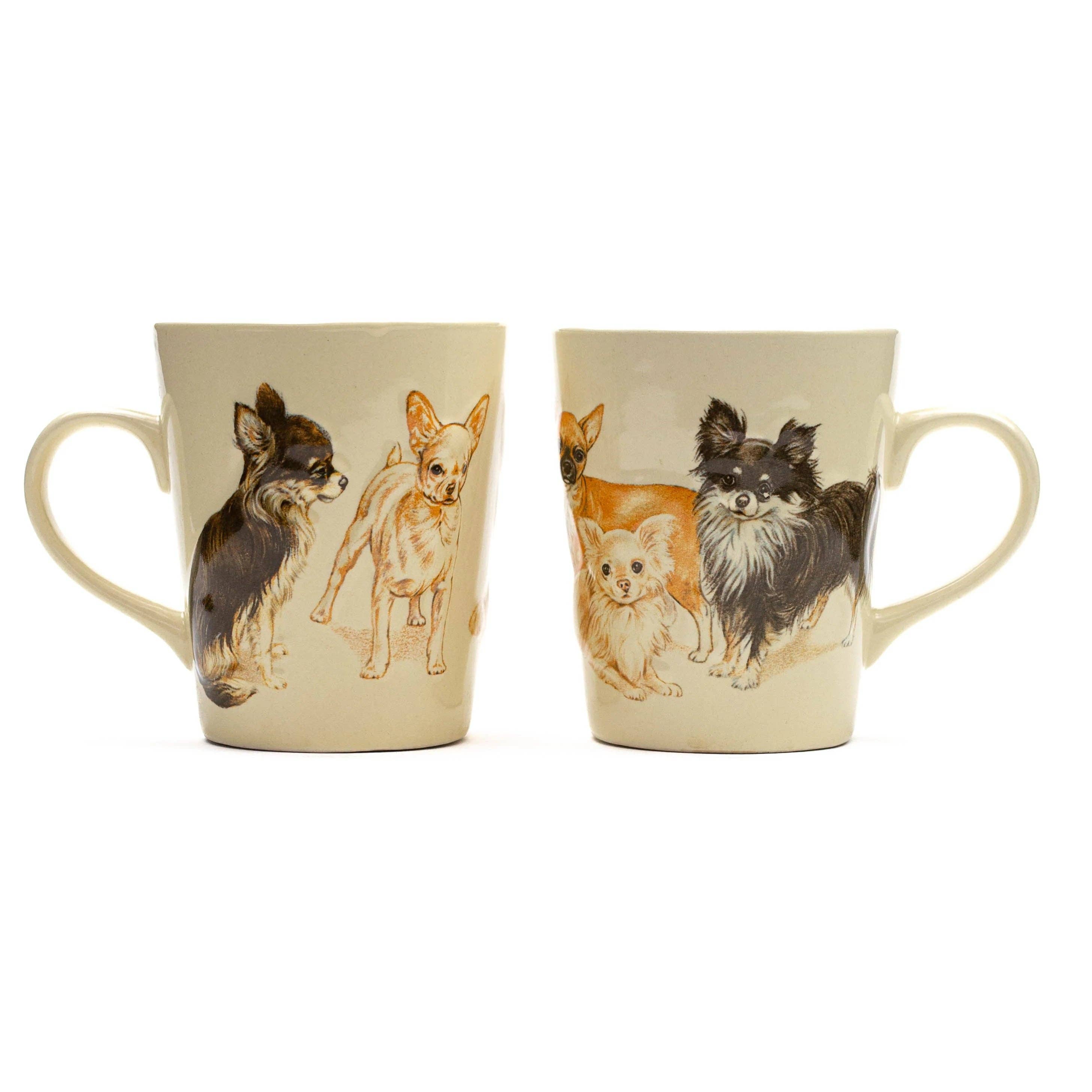 Chihuahua relief mug