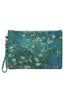 Van Gogh Almond Blossom Print - Clutch