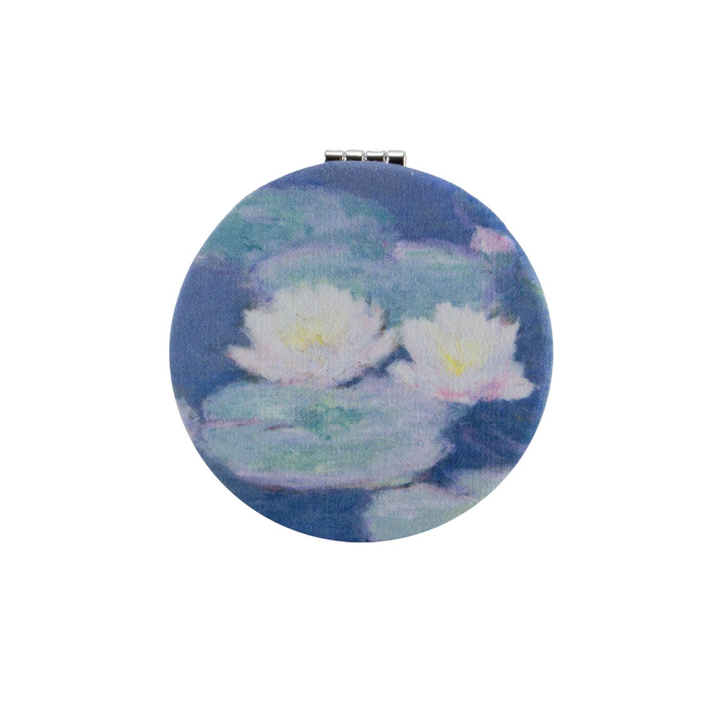 MicroFiber Folding Pocket Mirror W, Monet, Waterlilies Eveni