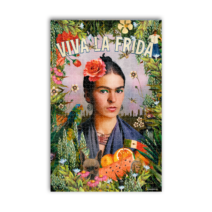 Puzzle, 1000 Pieces, Frida Kahlo