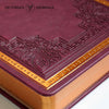 Victoria's Journals Antique Style Diary Hard Cover Burgundy