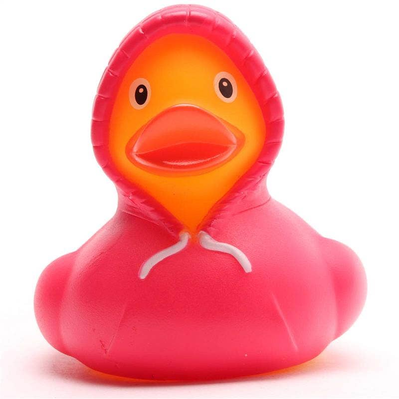 Rubber Duck Hoodie (pink) - rubber duck