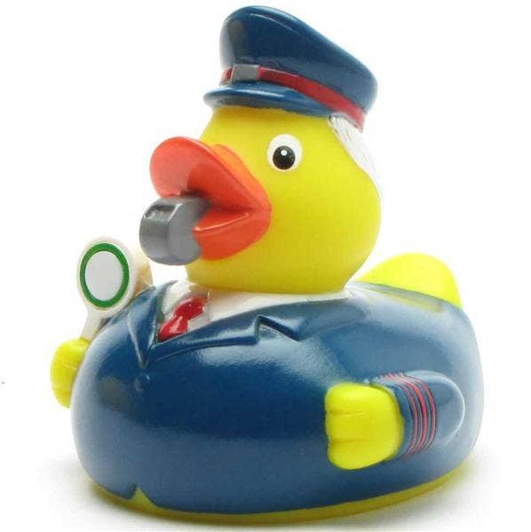 Rubber Duck Station Conductor - Rubber Duck