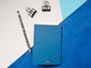 Cat notebook in DIN A6 format with 40 blank pages