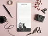 I love to do - Notepad Cat