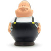 Screwdriver Bert - black stress ball - crumple ball