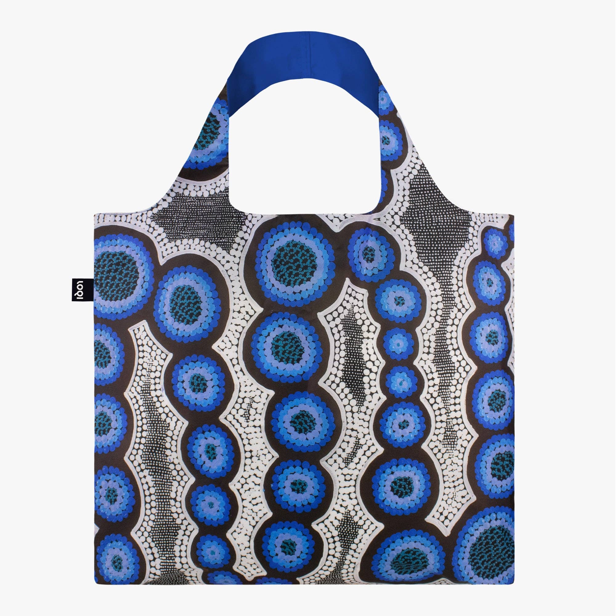 KIRSTEN NANGALA EGAN Water Dreaming Blue Bag