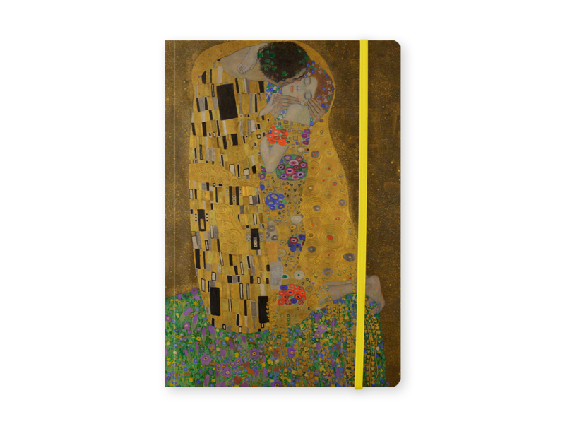 Softcover Books A5 ,  Gustav Klimt, The Kiss