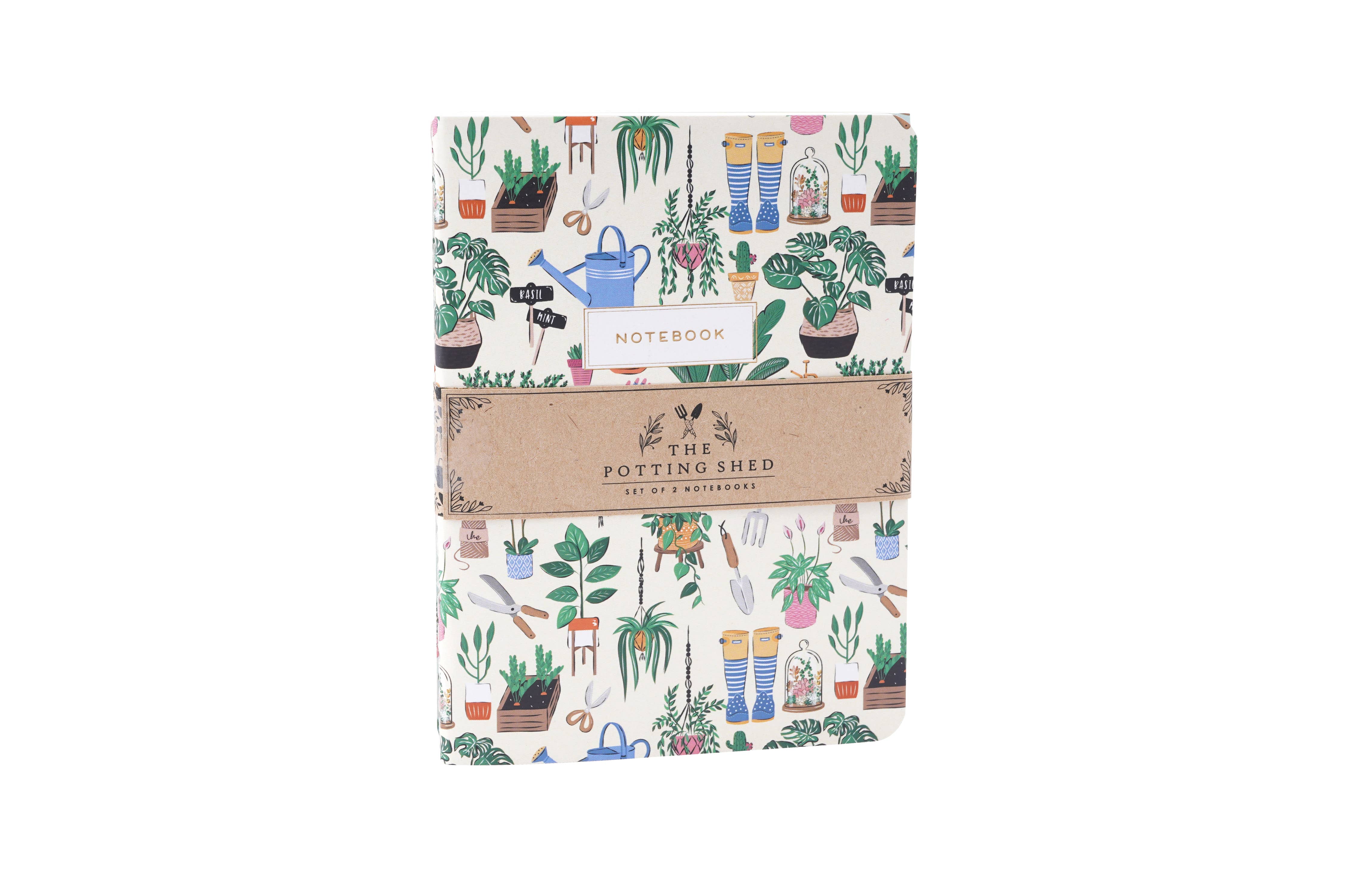 The Potting Shed Set Of 2 Notebooks