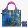 CLAUDE MONET Water Lillies Neon Pink Bag
