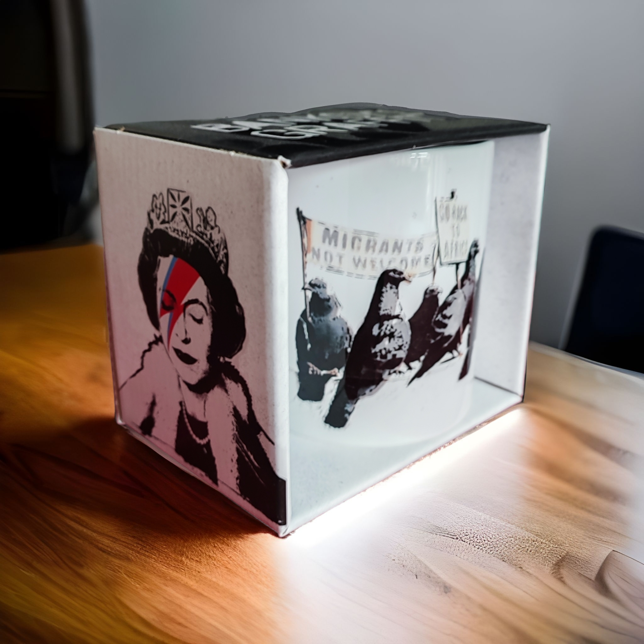 Banksy Ceramic Mug 325ml - Birds