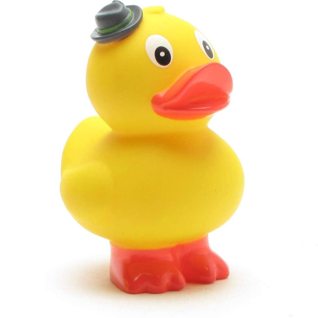 Rubber duck with Tyrolean hat - rubber duck