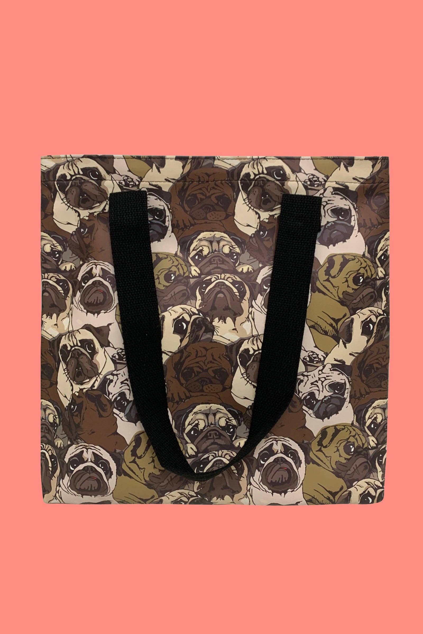 Pug Dog Camo Bag Collection - Shopper