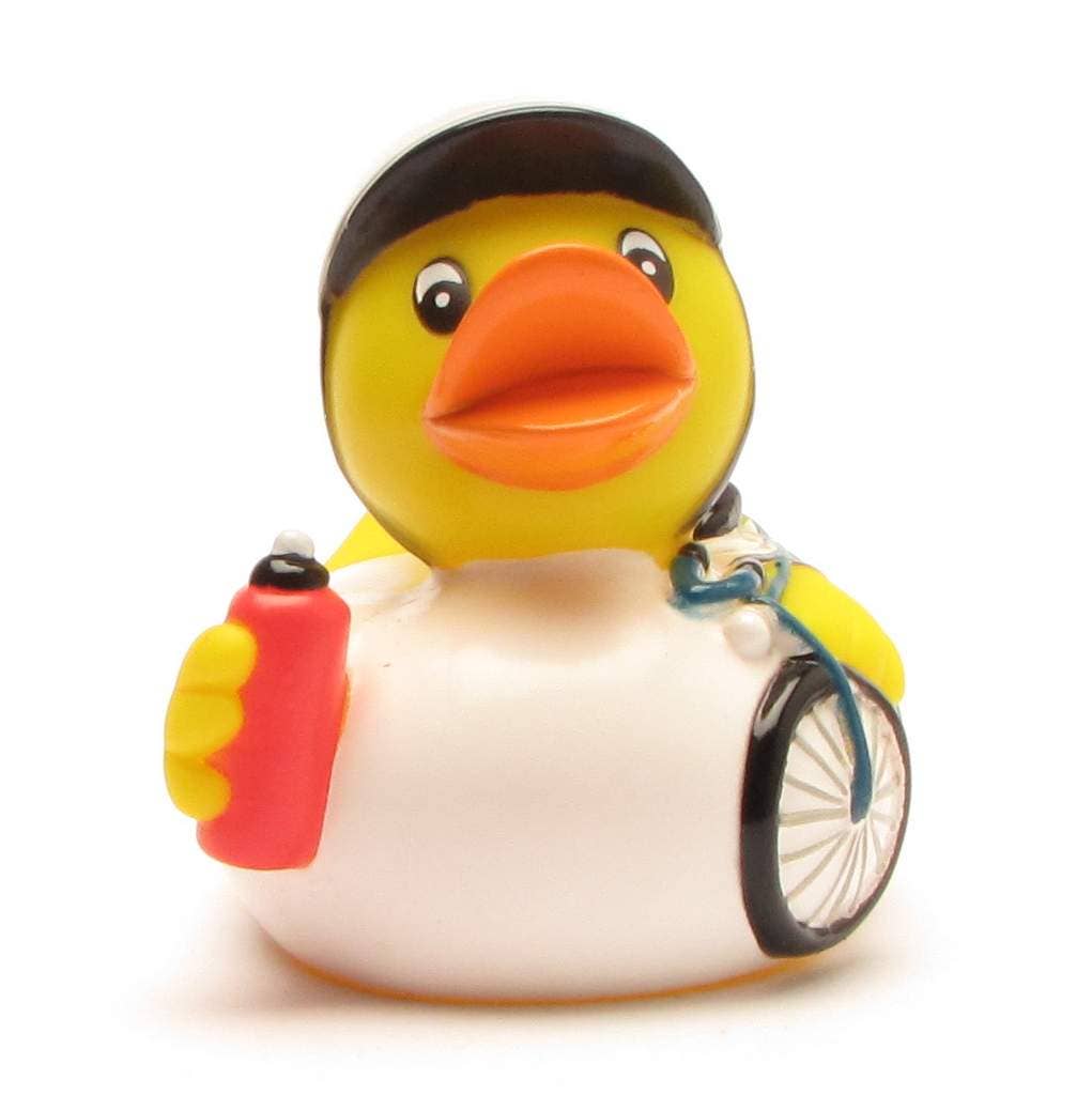 Rubber Duck Cyclist - Rubber Duck