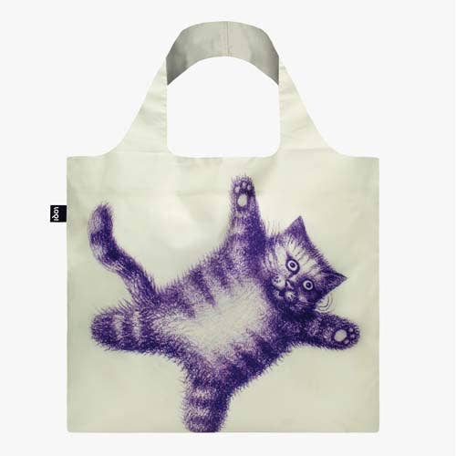 Armando Veve Flying Purr-Ple Cat  Bag