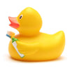 Rubber Duck Toothbrushed Duck - Rubber Duck