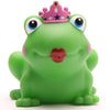 Frog queen with pink crown - bath toy