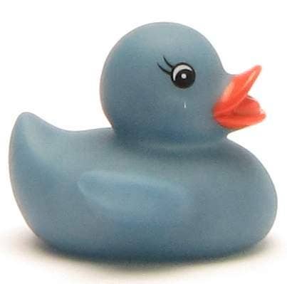 Rubber duck color change blue - rubber duck