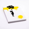 Banksy's Graffiti A5 Notebook Stone Paper - Flying Girl