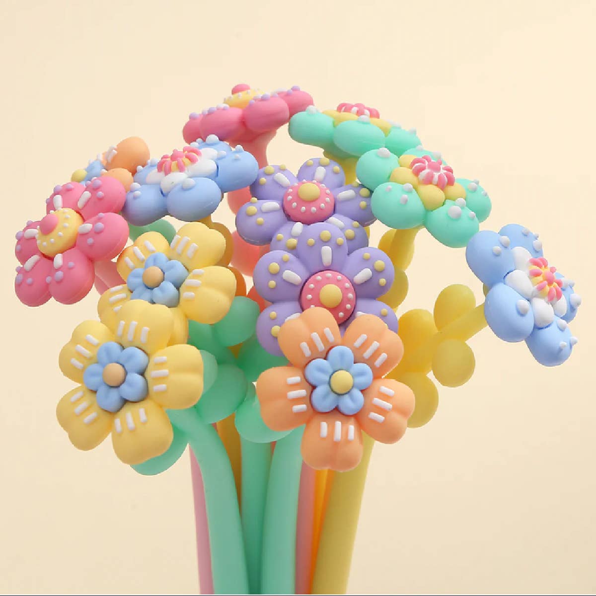 Pastel Flower Gel Pen