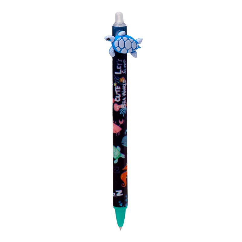 Inkredible Erasable Pen with Sealife Topper