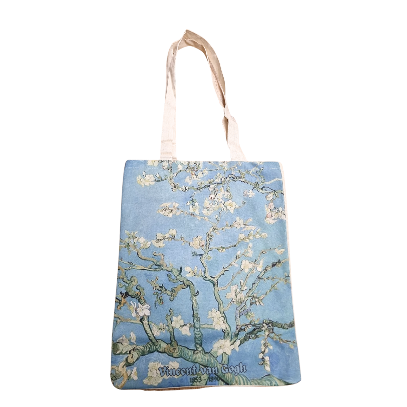 Van Gogh Canvas Bag - Almond Blossom - Full Print -