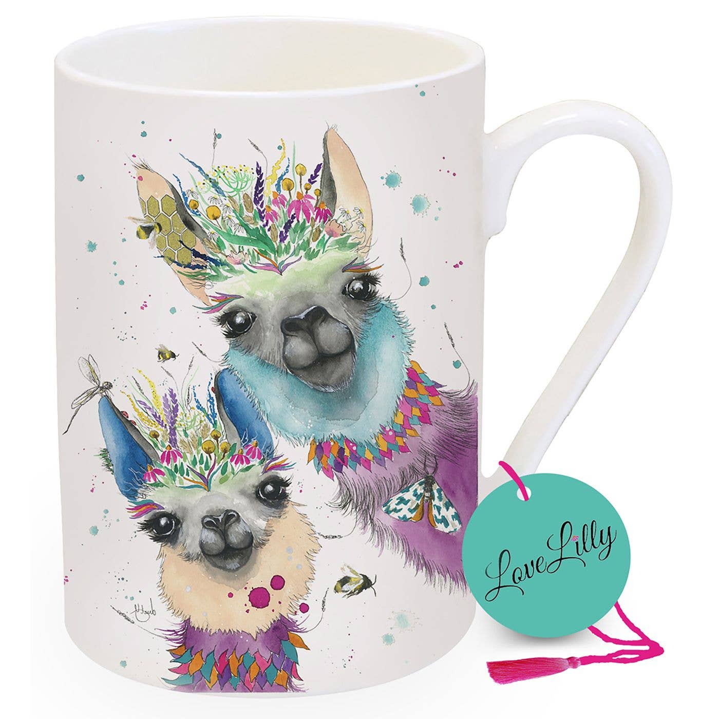 LoveLilly Llamas Mug