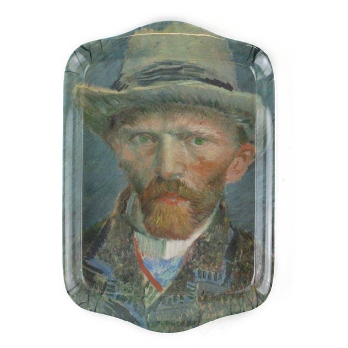 Serving Tray, Mini Size, Self Portrait, Van Gogh