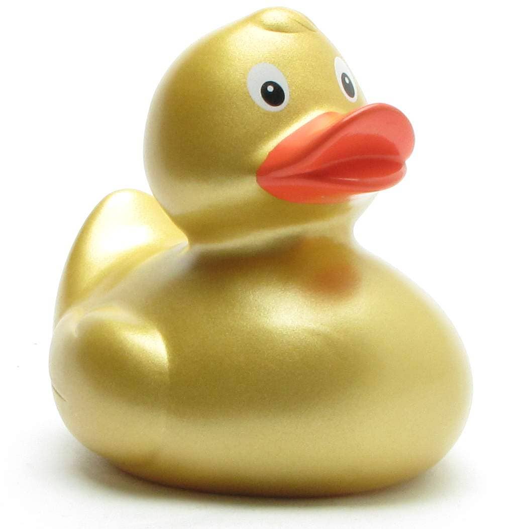 Rubber Duck Ursula gold - rubber duck