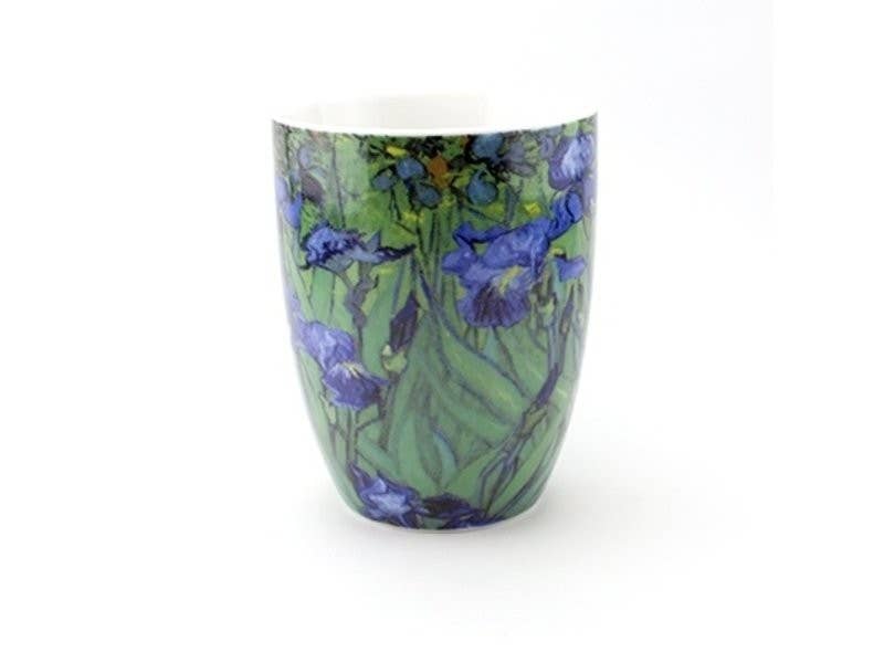 Mug in Box, Van Gogh, Irises