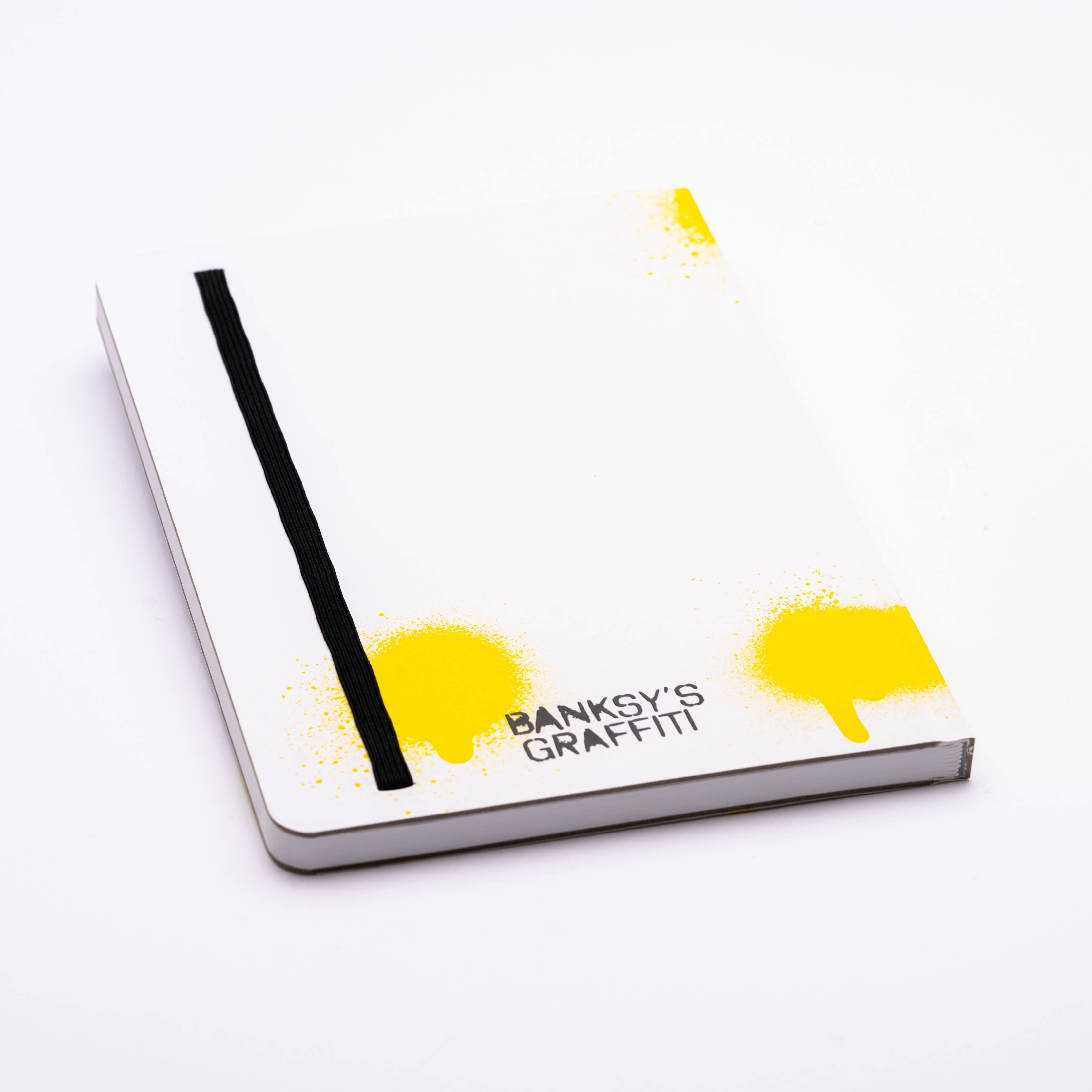 Banksy's Graffiti A5 Notebook Stone Paper - Flying Girl