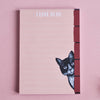 Notepad A7 Cat Brick