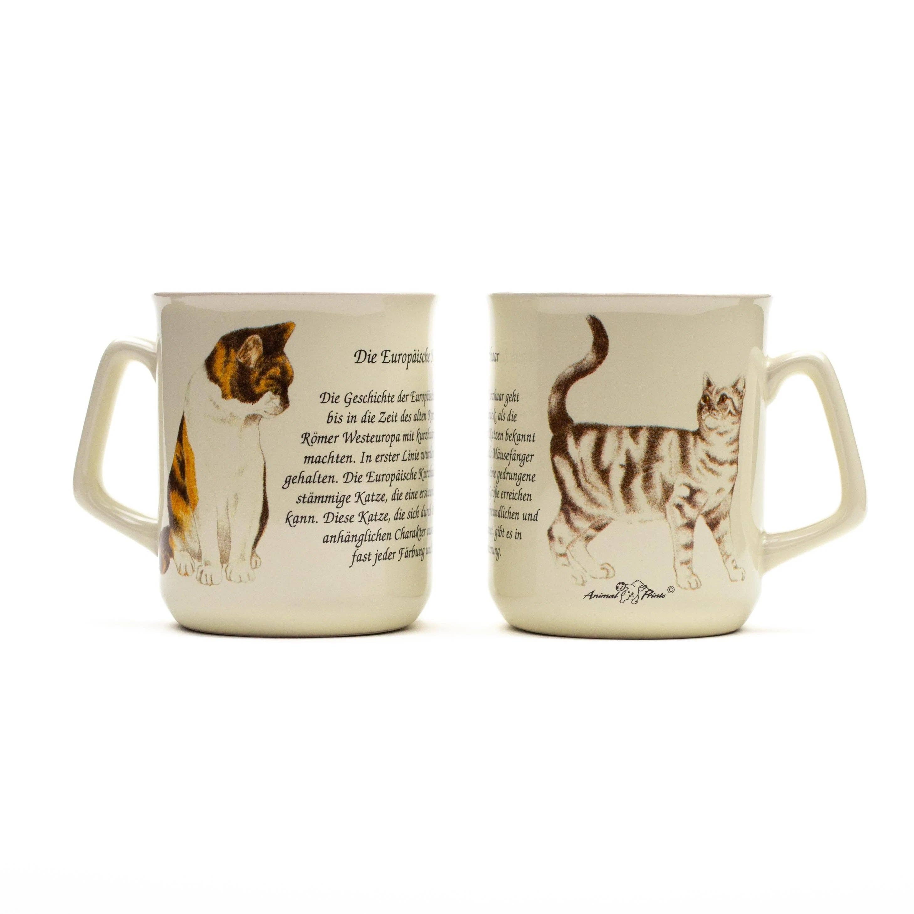 European Shorthair cat mug